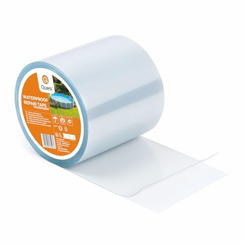 Quest Butyl-Dichtungsband transparent selbstklebend - 100 mm x 3 m