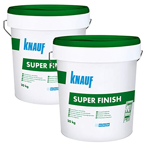 2x KNAUF Sheetrock Super Finish Feinspachtelmasse