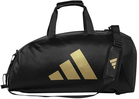adidas trainingssporttasche Kampf 2-in-1 schwarz/Gold 83 Liter
