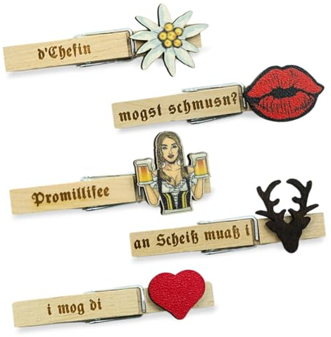 5 Glubbal (Glupperl) Freche Sprüche D