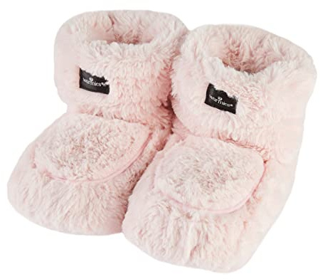 Warmies Vollständig beheizbare Luxus-Stiefel mit französischem Lavendel – Blüte, LUX-BOO-4, Rosa, Einheitsgröße