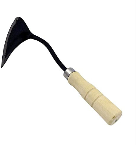 Hand Plow Wooden Short Handle Hoe Korean Style Traditional Garden Digger Tool For Better Seedling Garden V4g9 Tools Digger