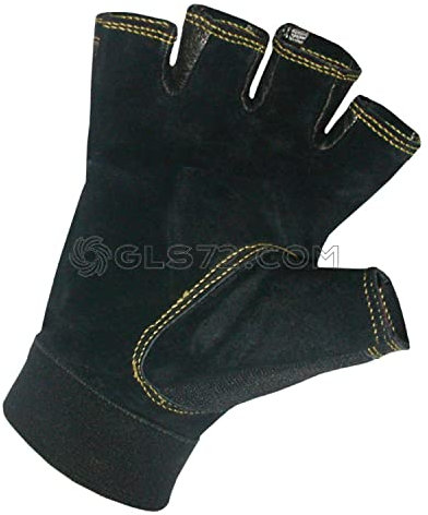 Caterpillar Herren Arbeitshandschuhe Atmungsaktives Leder | Schnittfest und flexibel (Large)
