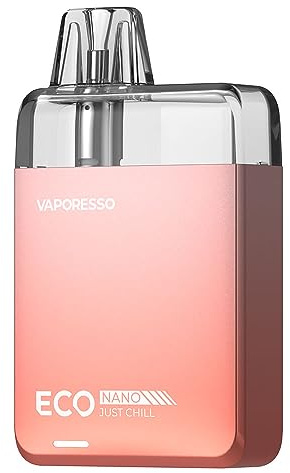 Original Vaporesso ECO Nano Pod Kit| 6ML MTL Starter Kit Built in 1000mAh Battery with 0.8ohm 1.2ohm ECO Nano Cartridge reach to 13000 Puffs No Nicotine No Liquid