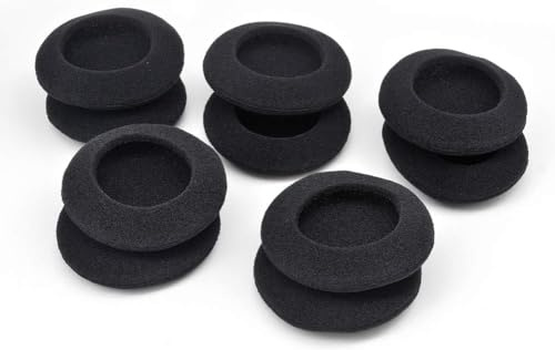 5 Pairs Ear Pads Sponge Ear Cushions Replacement Covers Foam Pillow Earmuffs Compatible with Sony MDR-023 Walkman Headset Headphone