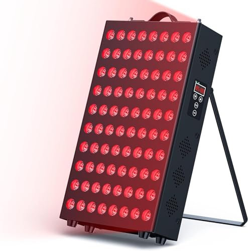 I-THERA-U terapia della lampada a luce rossa, 80 LED 400W 660nm lampada a luce rossa&850nm pannello del viso di terapia a luce rossa della lampada per la gestione del peso e del dolore