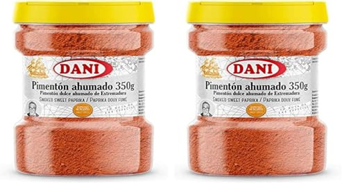 Dani Paprika Doux Fumé 350 g, 1 Unité (Lot de 2)