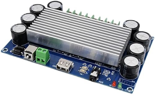 Amplificatore Hi-Fi， Amplificatore audio TDA7388 4 * 50W Bluetooth 5.0 Scheda amplificatore di potenza audio AMP for auto Classe AB Amplificatori stereo for auto Home Theater USB AUX