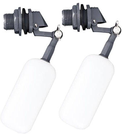 HOLIDYOYO 2pcs Humidifier Water Tank Float Valve Plastic Aquarium Accessory Automatic Water Level Control Compact Design