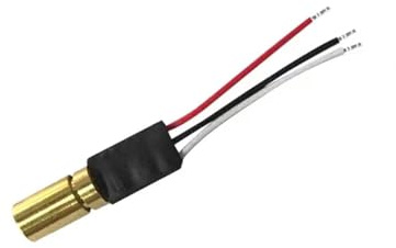 Módulo emisor de infrarrojos infrarrojos, 785 nm, 100 mW, 30 kHz, frecuencia ajustable (785 nm 5 mw FM)