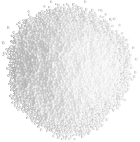 Hoement Bean Bag Chair Filling Foam Particles Komfortstöd Multifunktionell Fyllning för Soffkuddar och Sittmöbler Vit -skum