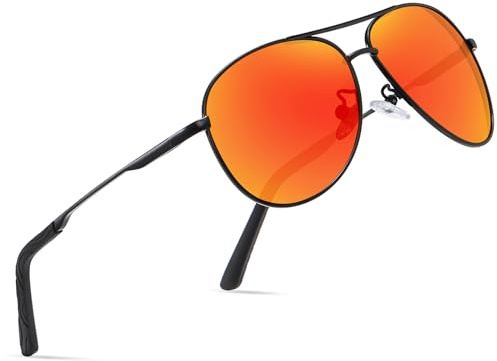 wearPro Polarised Sunglasses mens and Women, Pilot Style, UV Protection RAV