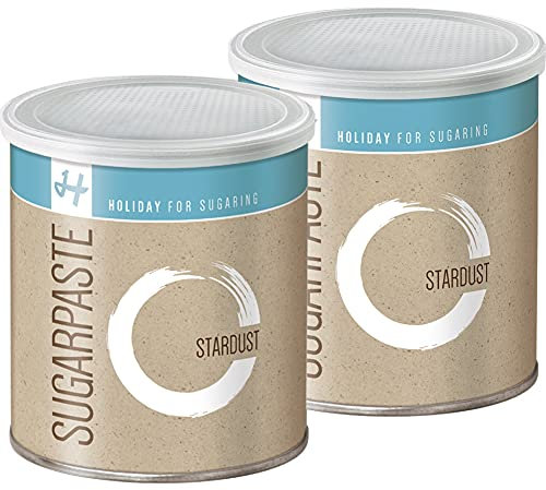 Zuckerpasten Stardust Strong 2 x 1 kg Sugaring die effektive langfristige Haarentfernung ohne Vliesstreifen in der Flicking Technik