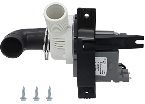 W10409079 Washer Drain Pump Fit for Whirlpool Maytag Kenmore Washing Machine Replaces W10403802 WPW10409079 AP6021043 PS11754363 EAP11754363 2118648 by Beaquicy