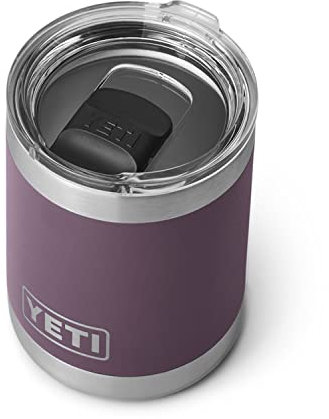 YETI Rambler 10 oz Lowball, Vacuum Insulated, Stainless Steel with MagSlider Lid, Nordic Purple