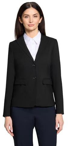 Betty Barclay kort blazer för kvinnor, långärmad, svart, 44