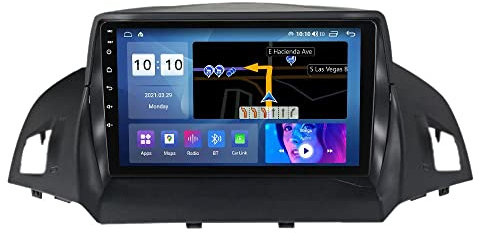 Autoradio Doppio DIN Navigatore satellitare per Auto per KU-ga Escape 2012-2019 unità Principale di Navigazione GPS Lettore multimediale Digitale da 9 Pollici Ricevitore Video Carplay DSPVI