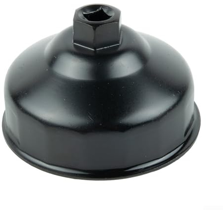 Eawfgtuw Ölfilterschlüssel, 86 mm, 16 Rillen, Werkzeug zum Entfernen von Ölfiltergehäusekappen für N20, N26, N51, N52, N54, N55, N63, N74, S55 und S63 Motoren, kompatibel mit für Volvo 3,2 l