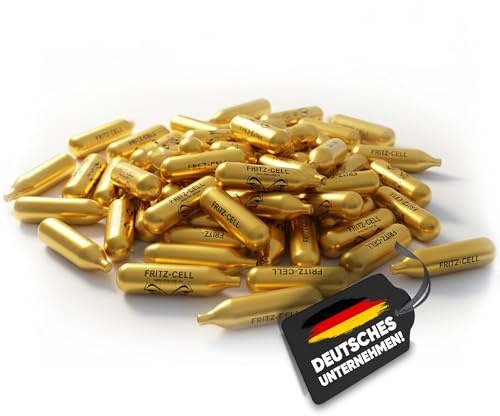 Fritz-Cell 12g CO₂-Kapseln für Softair, Paintball, Luftgewehre – 500 Stück