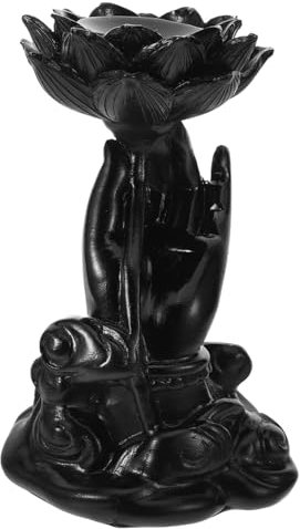 ERINGOGO Crystal Ball Display Base Resin Holder for Chinese Ornaments Buddhism Gifts