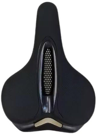 Fahrradsitzkissen – Ergonomischer Sitz – Ultra-bequemer ergonomischer Sitz, Schwamm- und Silikon-Polsterung | Fahrradsattel mit einfacher Installation, zentrales Rillendesign für