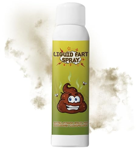 Holdes Spray Scherzo Puzza | 100ml Scherzo Odore Realistico - Giocattolo Scherzoso Duraturo Per Adulti Feste Dormitorio Universitario Bambini Eventi