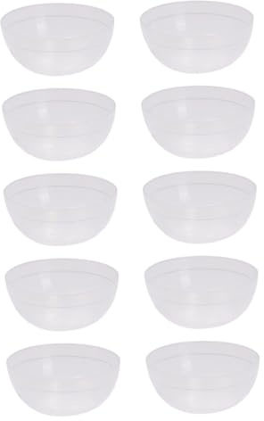 LIFKOME 30 Stück Pvc Maskenmischschalen Elastische Geruchsneutrale Selbstgemacht Gesichtsmaskenschalen Wiederverwendbar Leicht Tragbar für Tonmasken Haarmasken Körperpflege mit Deckel