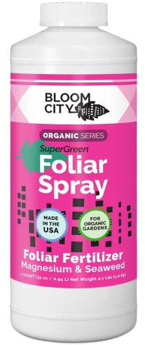 Bloom City Spray foliaire bio SuperGreen (946 ml)
