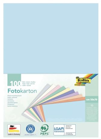 folia Fotokarton PASTELL, 500 x 700 mm, 300 g/qm
