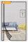 Yotache Moustiquaire Porte 90 x 200 cm, Moustiquaire Baie Vitree, Fermeture Automatique, Avec Crochet Coupe-Vent, De Porte Rideau Couloirs Patio Sans Perçage, Noir