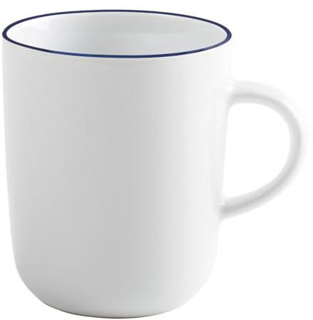 KAHLA 575335A69974C Pronto Line Gobelet 0,35 l Line bleu roi | Gobelet avec ligne bleu foncé en porcelaine