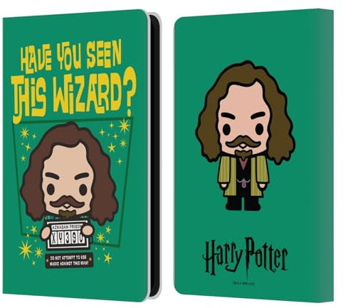 Head Case Designs Offizielle Harry Potter Sirius Black Deathly Hallows I Leder-Wallet-Hülle Kompatibel mit Kindle Paperwhite 5 (2021)