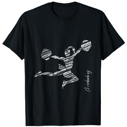 Cheerleading silhouette cheer T-Shirt