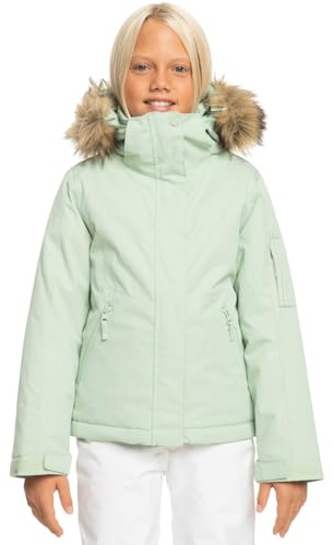 Roxy Meade - Funktionelle Schneejacke für Mädchen 8-16 Grün