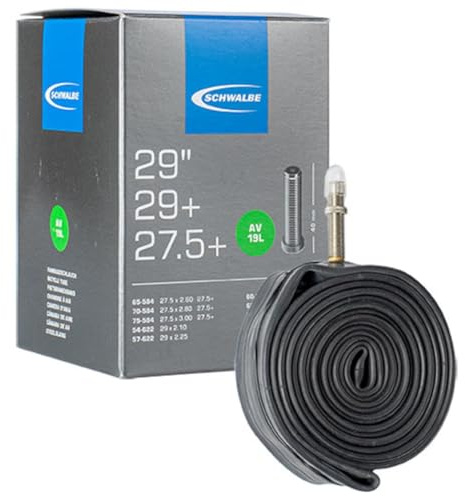 Schwalbe Schlauch AV 19L TR4 29 54/75-622 AGV 40mm, 10463940 54/75-622 AV 40 mm AV19L, Schwarz