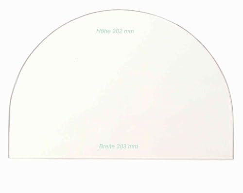 Kaminglas Sichtscheibe 4 mm, passend für Bruno