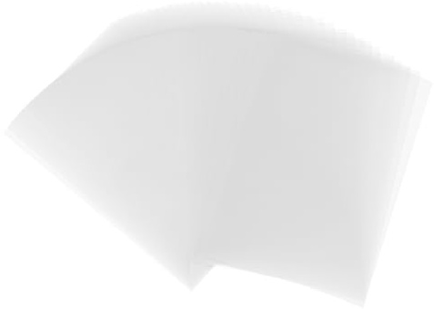 PATIKIL 100 Blatt Pergamentpapier 15.24 x 10.1cm, Transparentpapier Bedruckbar Pergamentpapier 100GSM für Einladungsdruck, Weiß