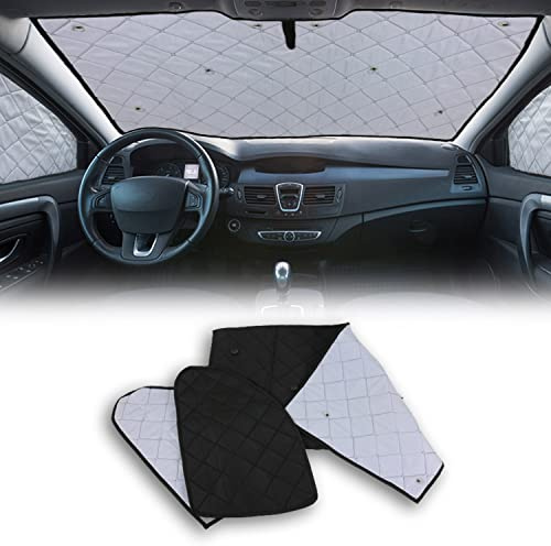 OMAC Magnetischer Auto Vorhänge Thermo Sonnenschutz kompatibel mit VW Crafter 2017-2025 3X