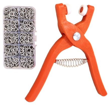 Set Di Utensili Con Pulsanti A Pressione - Kit Di Pinze Di Fissaggio Durevoli Con Bottoni A Pressione In Metallo | Strumento Di Cucitura E Lavorazione Di Presa Confortevole Per Cappelli, Zaini, Imp
