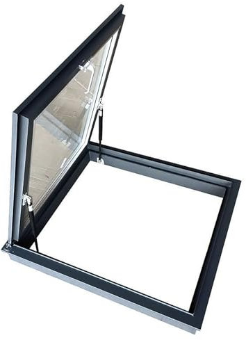 Puits de lumière pour véranda, fenêtre d'observation de toit multi-angle à ventilation manuelle, fenêtre de toit pour lucarne, fenêtre d'observation de toit pour grenier/véranda, bonne ventilation e