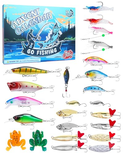 Fiskebetesset, 18 stycken olika konstbete, fiskelådor med spinndrag och grodbeten (fiske 2)