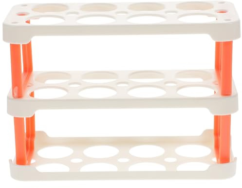 Mikikit Contenitore per Uova in Plastico per Frigorifero, Organizer Salvaspazio e Facile da Usare, Adatto per Freezer e Mobile Cucina Colore Casuale