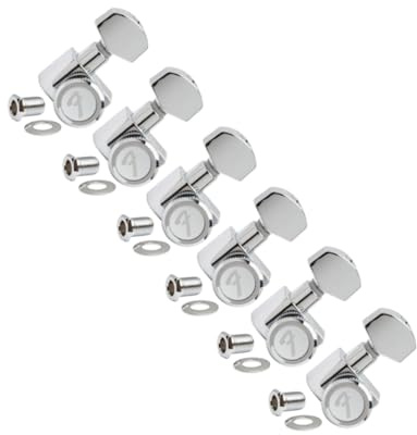 Fender Locking Stratocaster/Telecaster Tuning Machine Set - Brushed Chrome