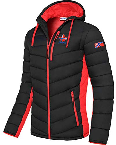 Nebulus Herren Jacke MERIK, warme Outdoorjacke, praktische & vielseitige Übergangs- & Winterjacke
