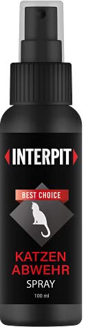 Interpit Espray repelente para gatos para interior y exterior, Stopp bleib Weg