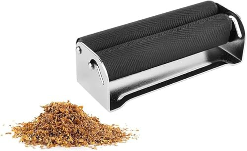 Manuelle Zigarettendrehmaschine, Zigarettenroller 70mm, metal Drehmaschine mit Bedienungsanleitung