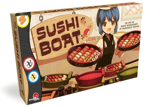 Don't Panic Games | Sushi Boat | Gesellschaftsspiel | ab 8 Jahren | 2 bis 5 Spieler | 30-75 Minuten
