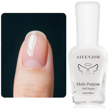 Nagelöl Ingwer Nagelpflege (15ml) Schutz & Stärkung Nagelhaut + Spendet Feuchtigkeit mit Kamillenöl, Brüchige Nägel Treatment Nail Repair Gel Nagelhärter