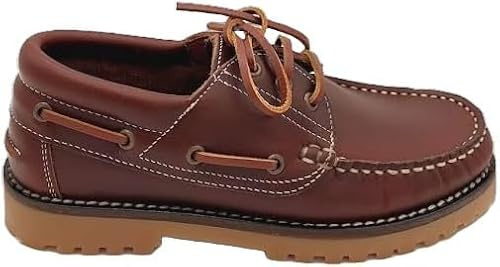 Benavente – Náuticos de Piel Clásicos para Hombre| Zapatos Náuticos con Cordones para Hombre | Suela Antideslizante | Estilo Elegante | para Uso Diario, Otoño e Invierno
