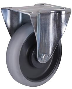 VARIOfit Bockrolle 160 x 40 mm grau (thermoplastisch)